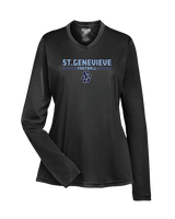 St Genevieve HS Football Keen - Womens Performance Longsleeve