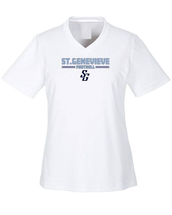 St Genevieve HS Football Keen - Womens Performance Shirt