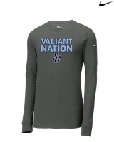 St Genevieve HS Football Nation - Mens Nike Longsleeve