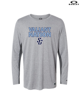 St Genevieve HS Football Nation - Mens Oakley Longsleeve
