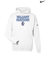St Genevieve HS Football Nation - Nike Club Fleece Hoodie
