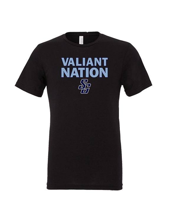 St Genevieve HS Football Nation - Tri-Blend Shirt