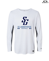 St Genevieve HS Football Stacked - Mens Oakley Longsleeve