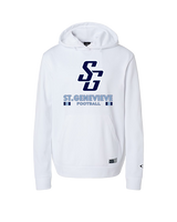 St Genevieve HS Football Stacked - Oakley Performance Hoodie