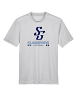 St Genevieve HS Football Stacked - Youth Performance Shirt