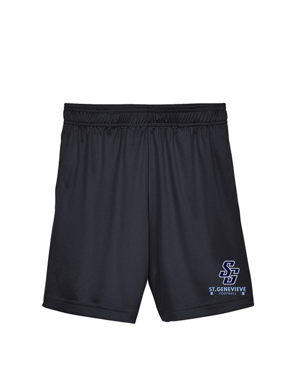 St Genevieve HS Football Stacked - Youth Training Shorts