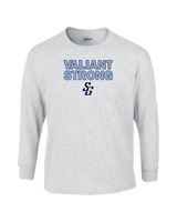 St Genevieve HS Football Strong - Cotton Longsleeve