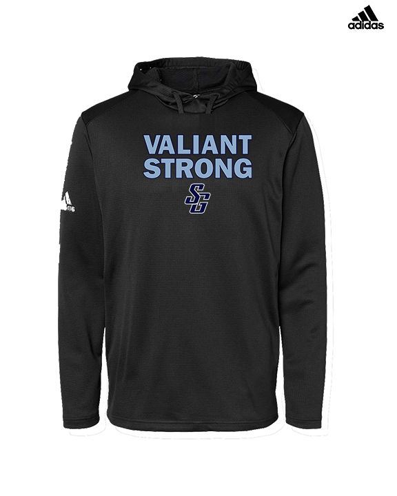 St Genevieve HS Football Strong - Mens Adidas Hoodie