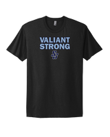 St Genevieve HS Football Strong - Mens Select Cotton T-Shirt