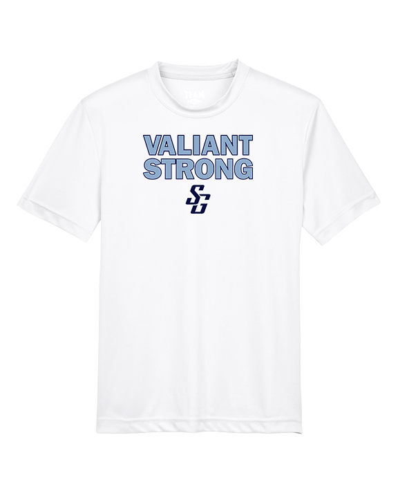 St Genevieve HS Football Strong - Youth Performance Shirt
