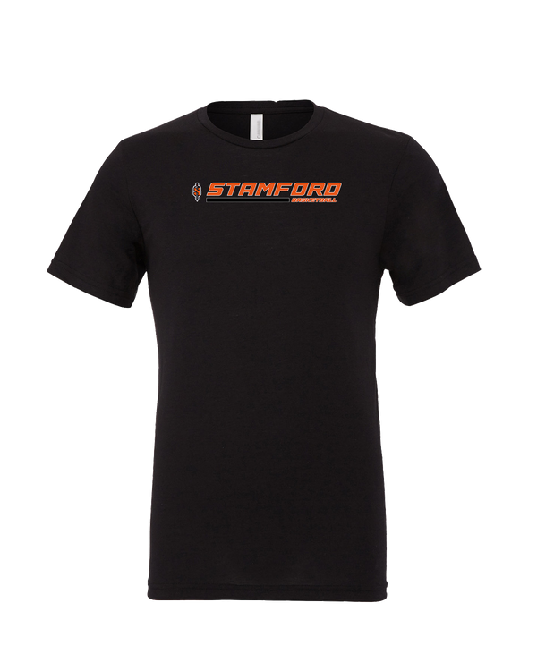 Stamford Basketball Cut - Mens Tri Blend Shirt