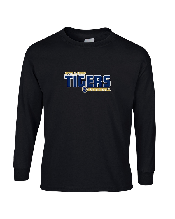 Stillman College Baseball Bold - Mens Basic Cotton Long Sleeve