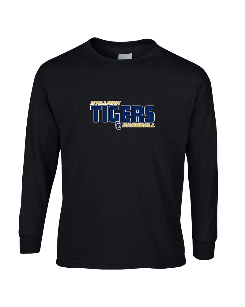 Stillman College Baseball Bold - Mens Basic Cotton Long Sleeve