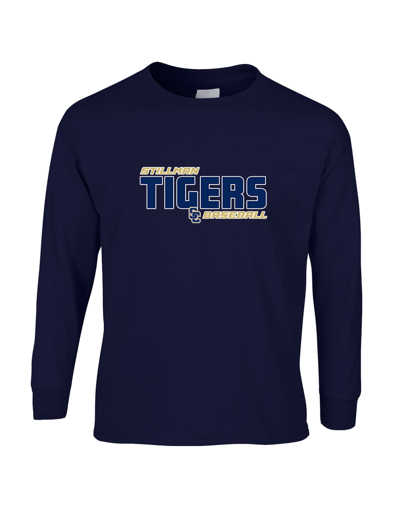 Stillman College Baseball Bold - Mens Basic Cotton Long Sleeve