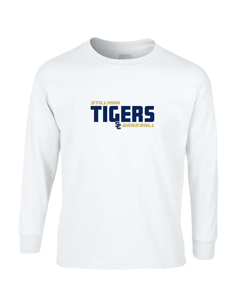 Stillman College Baseball Bold - Mens Basic Cotton Long Sleeve