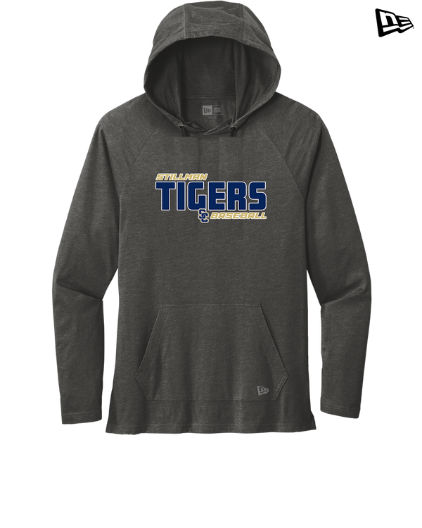 Stillman College Baseball Bold - New Era Tri Blend Hoodie