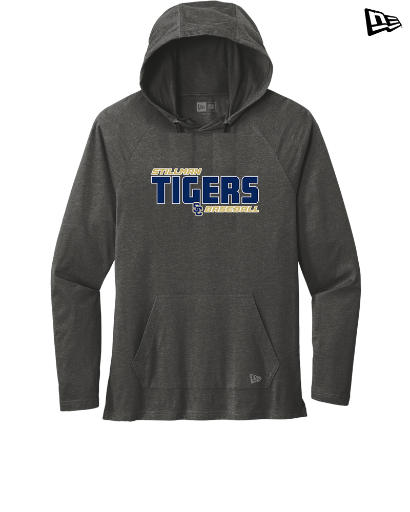 Stillman College Baseball Bold - New Era Tri Blend Hoodie