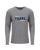 Stillman College Baseball Bold - Tri Blend Long Sleeve