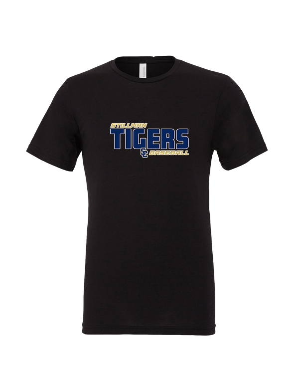 Stillman College Baseball Bold - Mens Tri Blend Shirt