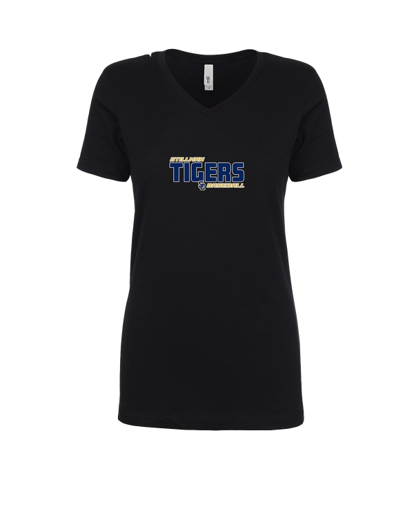 Stillman College Baseball Bold - Womens V-Neck