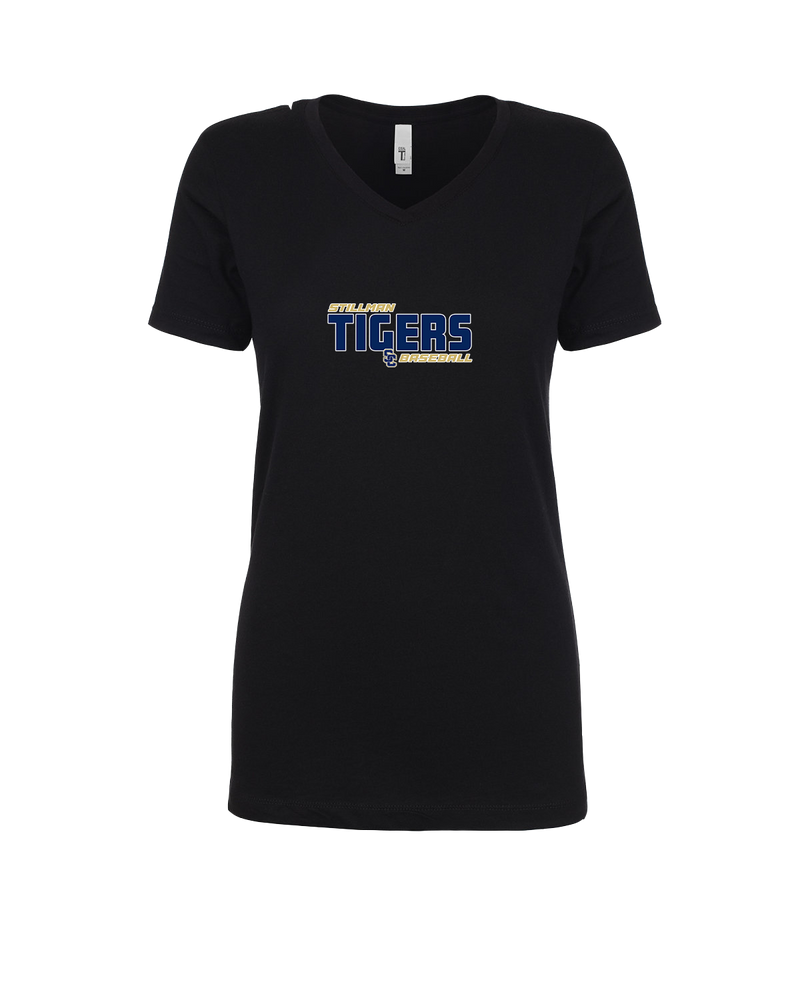Stillman College Baseball Bold - Womens V-Neck