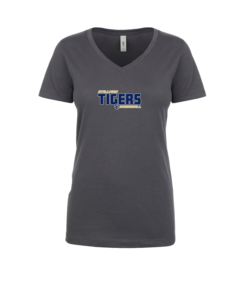 Stillman College Baseball Bold - Womens V-Neck