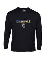 Stillman College Baseball Cut - Mens Basic Cotton Long Sleeve
