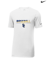 Stillman College Baseball Cut - Nike Cotton Poly Dri-Fit