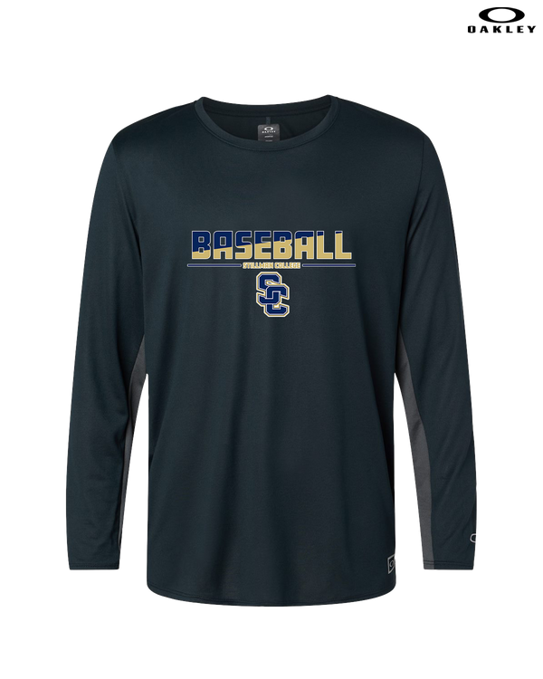 Stillman College Baseball Cut - Oakley Hydrolix Long Sleeve