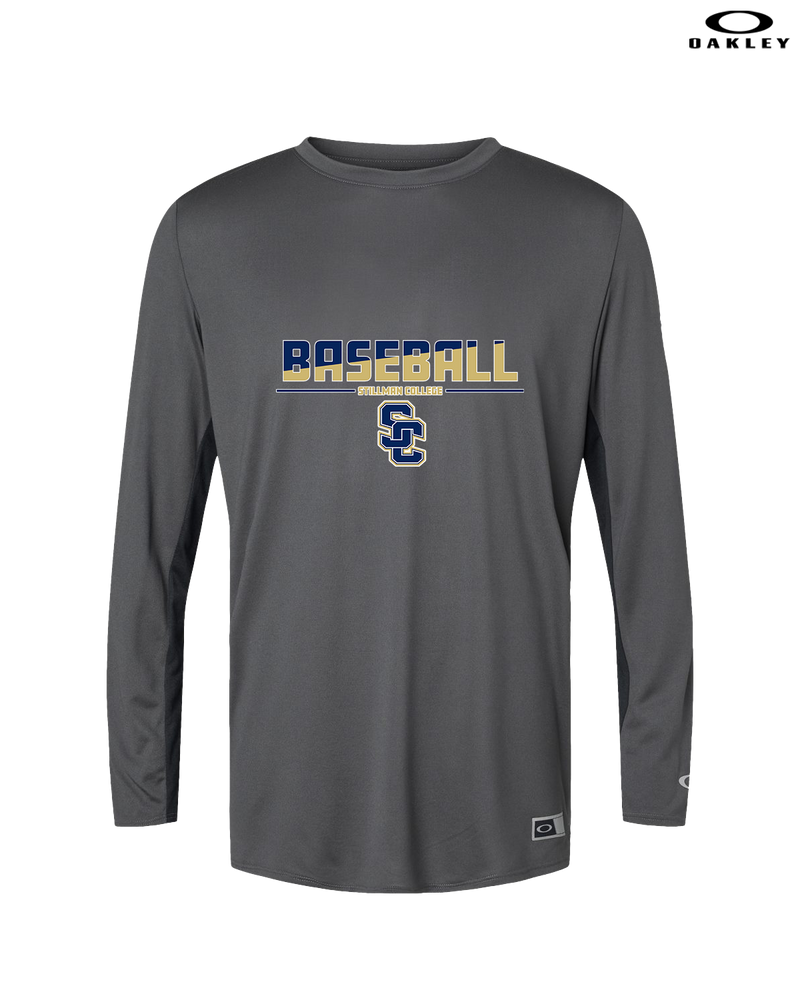 Stillman College Baseball Cut - Oakley Hydrolix Long Sleeve