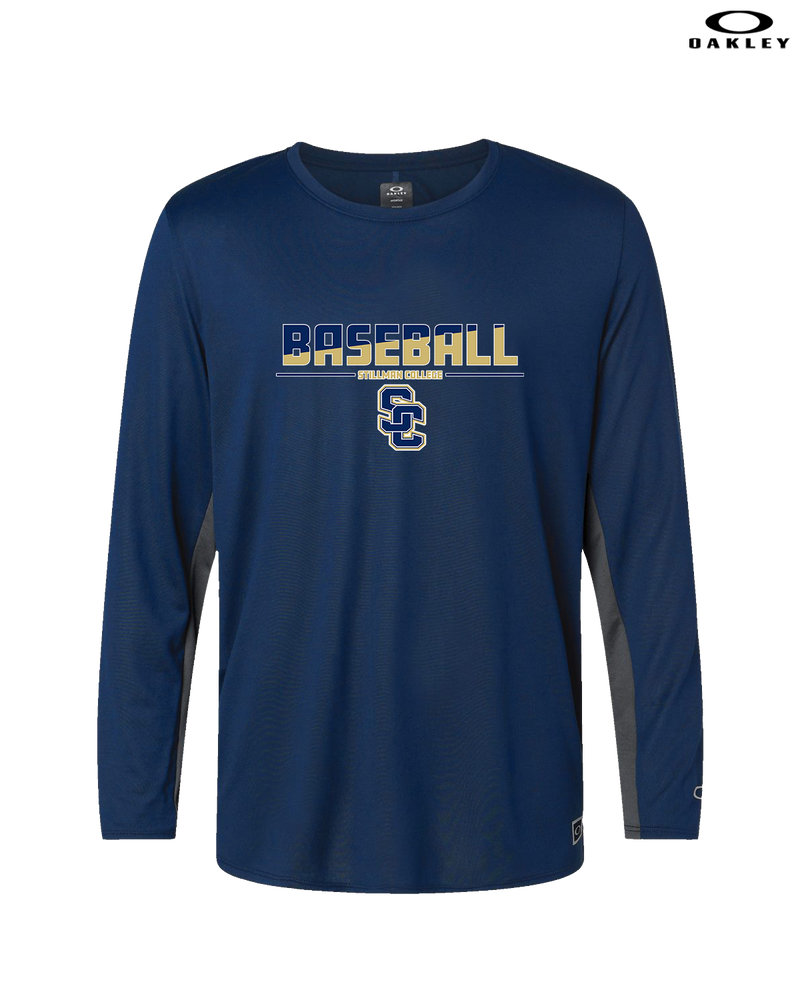Stillman College Baseball Cut - Oakley Hydrolix Long Sleeve
