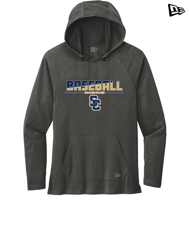 Stillman College Baseball Cut - New Era Tri Blend Hoodie