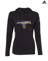 Stillman College Baseball Cut - Adidas Women's Lightweight Hooded Sweatshirt