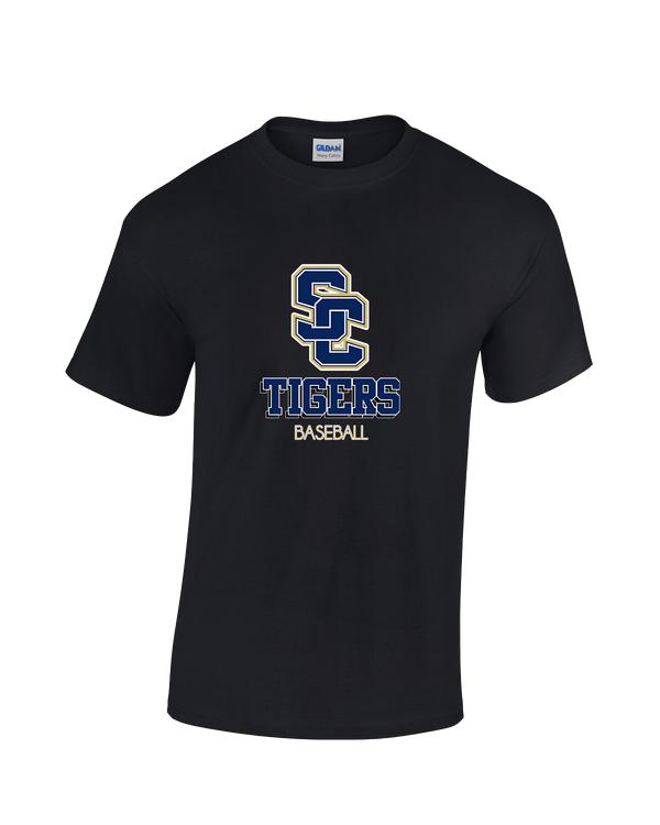 Stillman College Baseball Shadow - Cotton T-Shirt