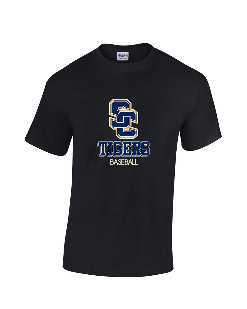 Stillman College Baseball Shadow - Cotton T-Shirt