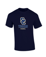 Stillman College Baseball Shadow - Cotton T-Shirt