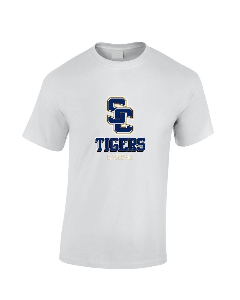 Stillman College Baseball Shadow - Cotton T-Shirt