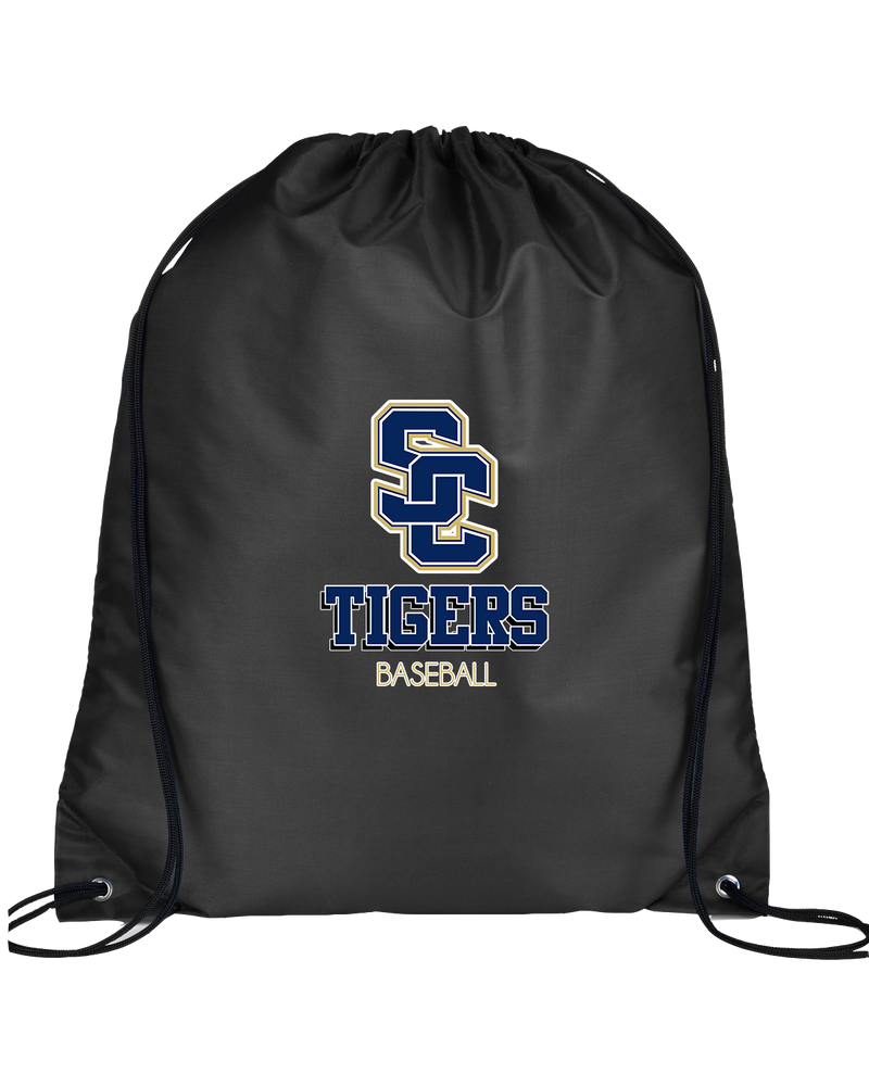 Stillman College Baseball Shadow - Drawstring Bag