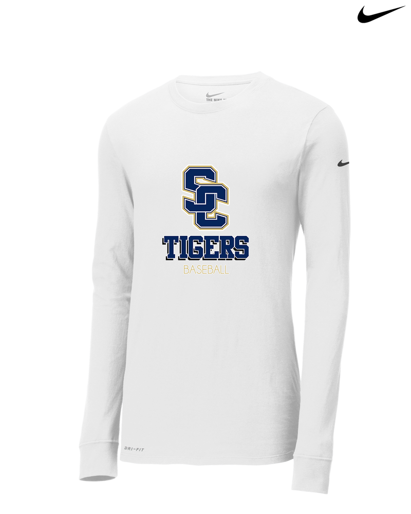 Stillman College Baseball Shadow - Nike Dri-Fit Poly Long Sleeve