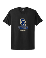 Stillman College Baseball Shadow - Select Cotton T-Shirt