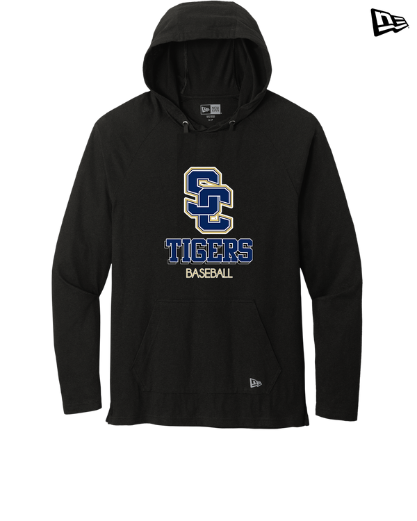 Stillman College Baseball Shadow - New Era Tri Blend Hoodie