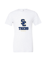 Stillman College Baseball Shadow - Mens Tri Blend Shirt