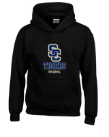 Stillman College Baseball Shadow - Cotton Hoodie