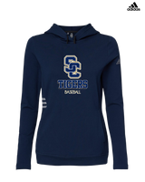Stillman College Baseball Shadow - Adidas Women's Lightweight Hooded Sweatshirt