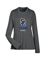Stillman College Baseball Shadow - Womens Performance Long Sleeve
