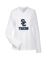 Stillman College Baseball Shadow - Womens Performance Long Sleeve