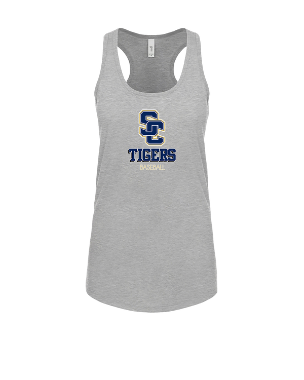 Stillman College Baseball Shadow - Womens Tank Top