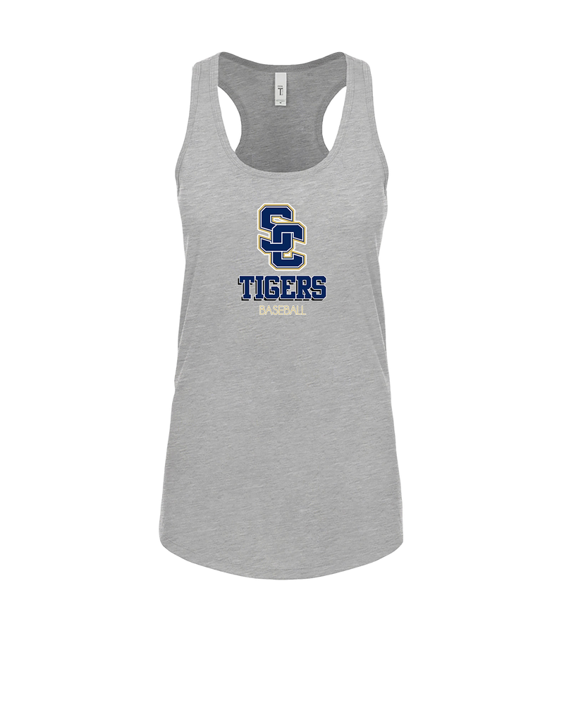 Stillman College Baseball Shadow - Womens Tank Top