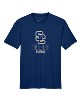 Stillman College Baseball Shadow - Youth Performance T-Shirt