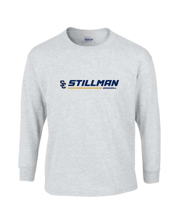 Stillman College Baseball Switch - Mens Basic Cotton Long Sleeve